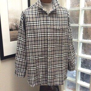 KLAUSS BOEHLER Long Sleeve Button Down Shirt Size XL